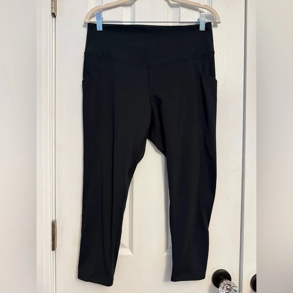 Danskin Black High-Waisted Leggings